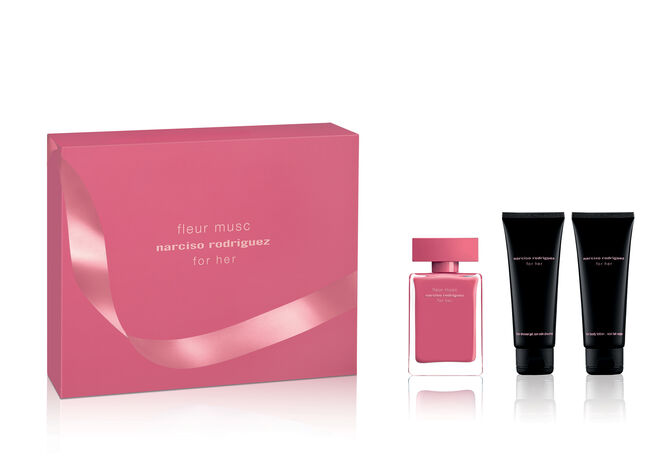 Coffret For Her Fleur Musc eau de parfum 50 ml, €84, Narciso Rodriguez