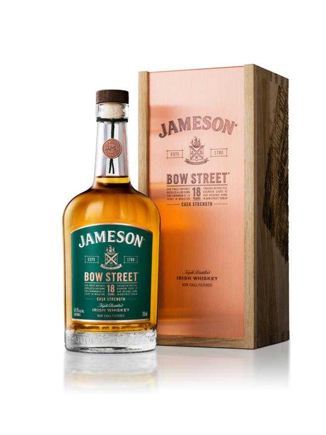 Bow Street 18 anos, €147,99, Jameson