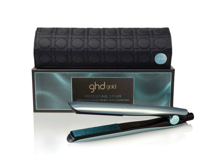 Alisador de cabelo Glacial Blue Gold Styler, €169, GHD