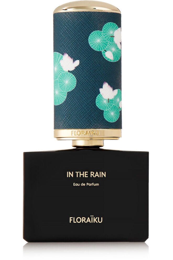 In the Rain, Eau de Parfum, 50 ml + 10 ml, €300, Floraiku, em www.net-a-porter.com