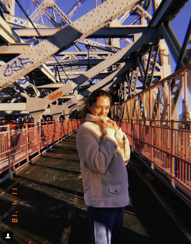 Sofia de Betak em Nova Iorque, em Novembro 2018.