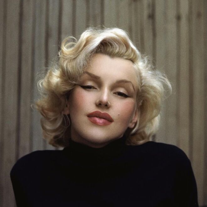 A atriz Marilyn Monroe por Mat Maitland