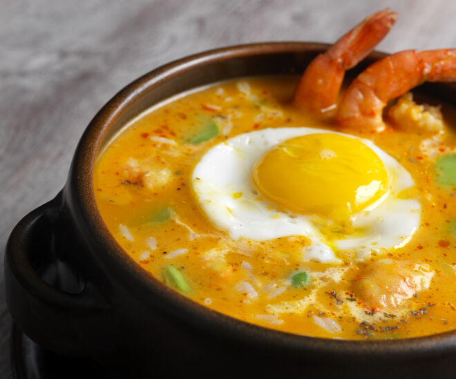 Chupe de Camarones, no Segundo Muelle