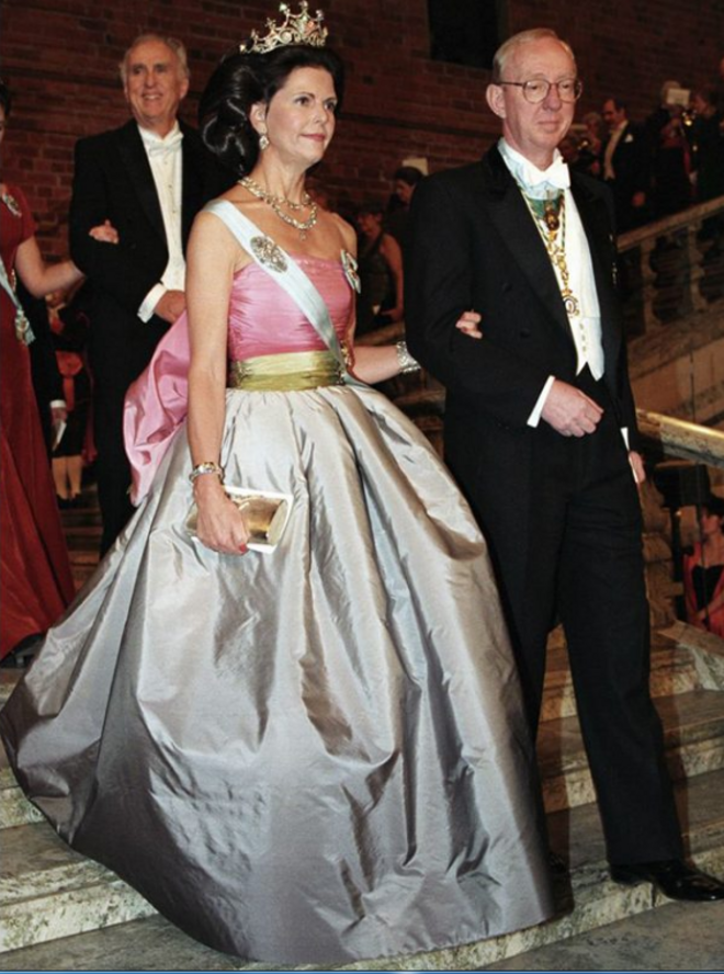 Sílvia da Suécia, entrega dos Prémios Nobel, 1995