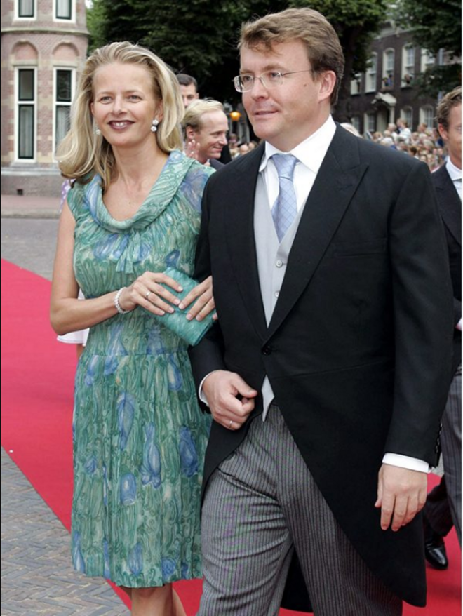 Mabel Wisse Smit e Johan Friso