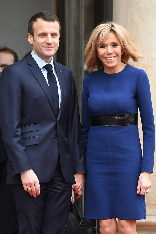 Brigitte Macron e Emmanuel Macron | 25 anos de diferença