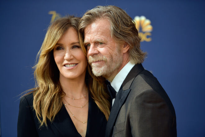 Felicity Huffman e William H. Macy | 12 anos de diferença
