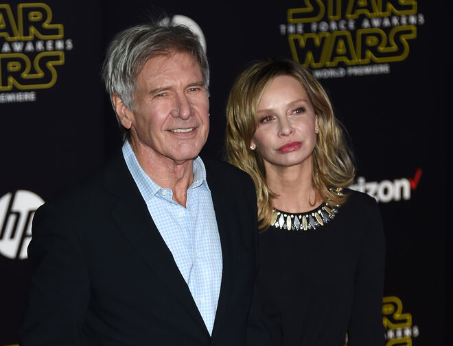 Harrison Ford e Calista Flockhart | 22 anos de diferença 
