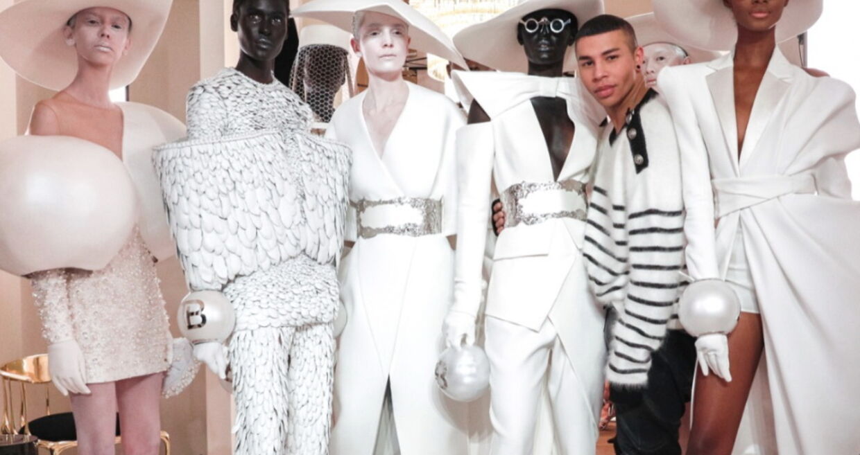 Desfile de alta-costura primavera-verão Balmain 2019