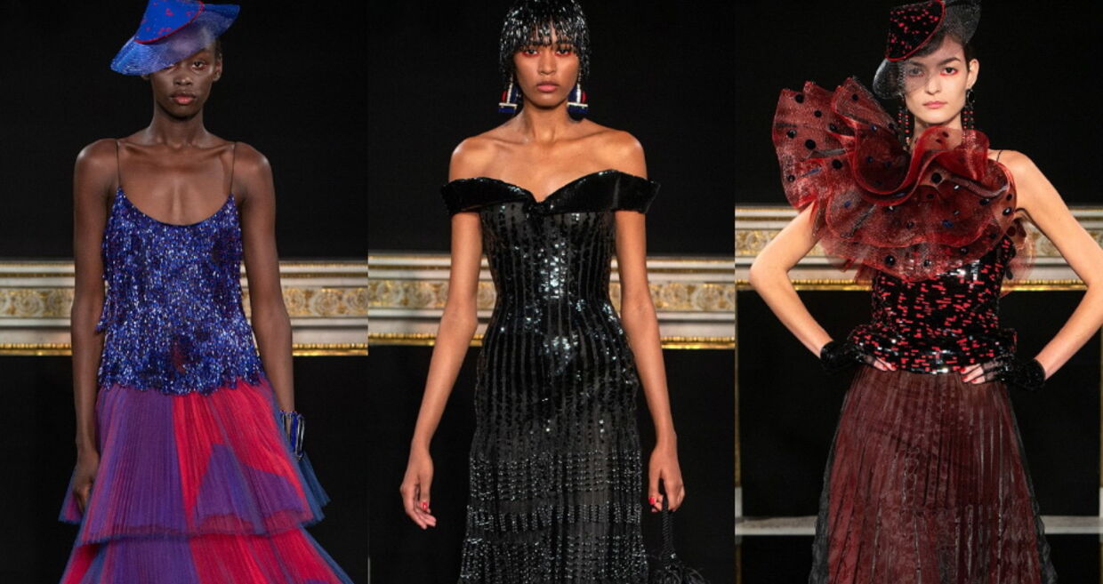 Desfile de alta-costura primavera-verão Armani Privé 2019