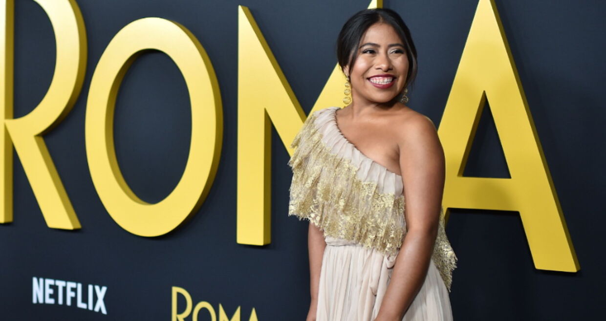 Yalitza Aparicio na premiere do filme 'Roma' em Los Angeles.