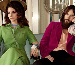 Lana Del Rey, Jared Leto e animais selvagens na nova campanha da Gucci