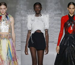 O desfile da Givenchy foi uma tela em branco