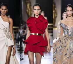 Uma homenagem à beleza feminina em Elie Saab 