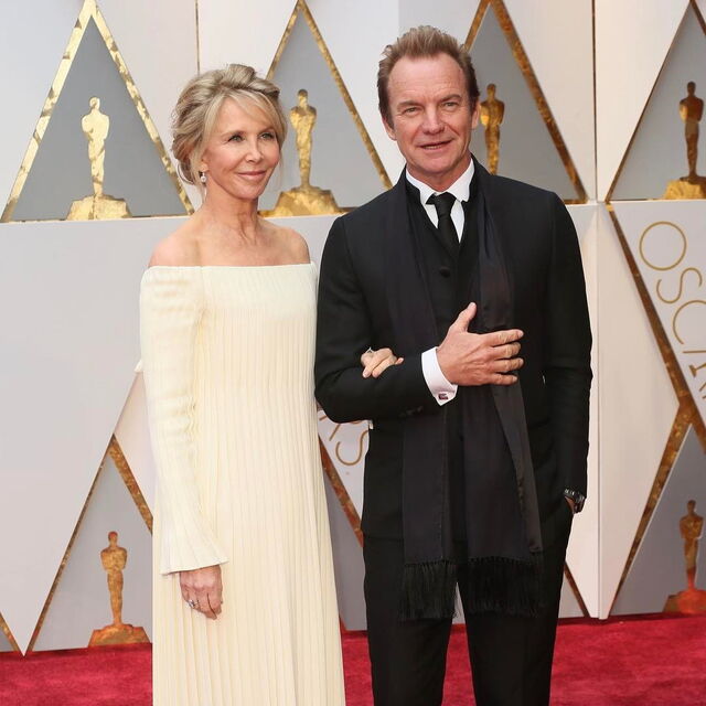 Trudie Styler e Sting | Juntos há 37 anos. O casal esperou 10 anos, desde a altura em que se conheceram, até se casarem em 1992.