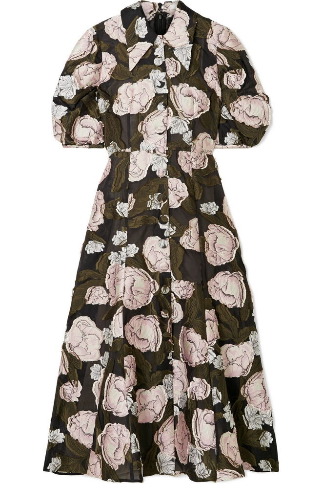 Vestido Gisella, agora €1233, Erdem, em www.net-a-porter.com