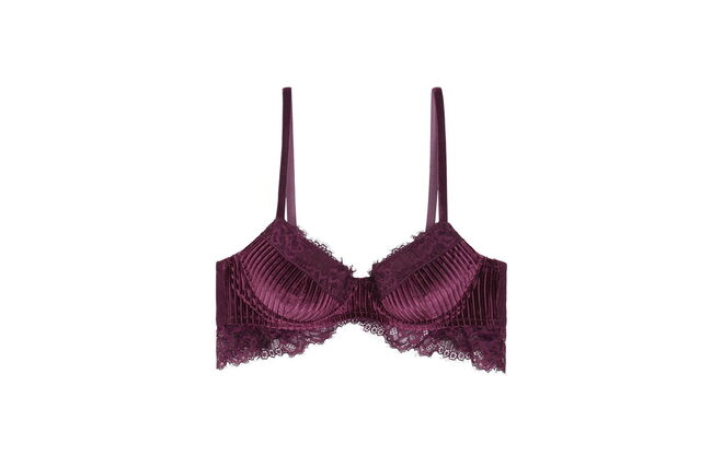 Soutien push-up Bellissima no tom violeta, agora €19,95, Intimissimi