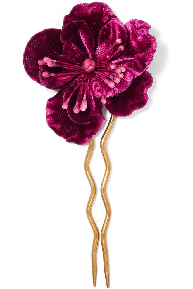 Pin para cabelo, agora €74, Jennifer Behr, em www.net-a-porter.com