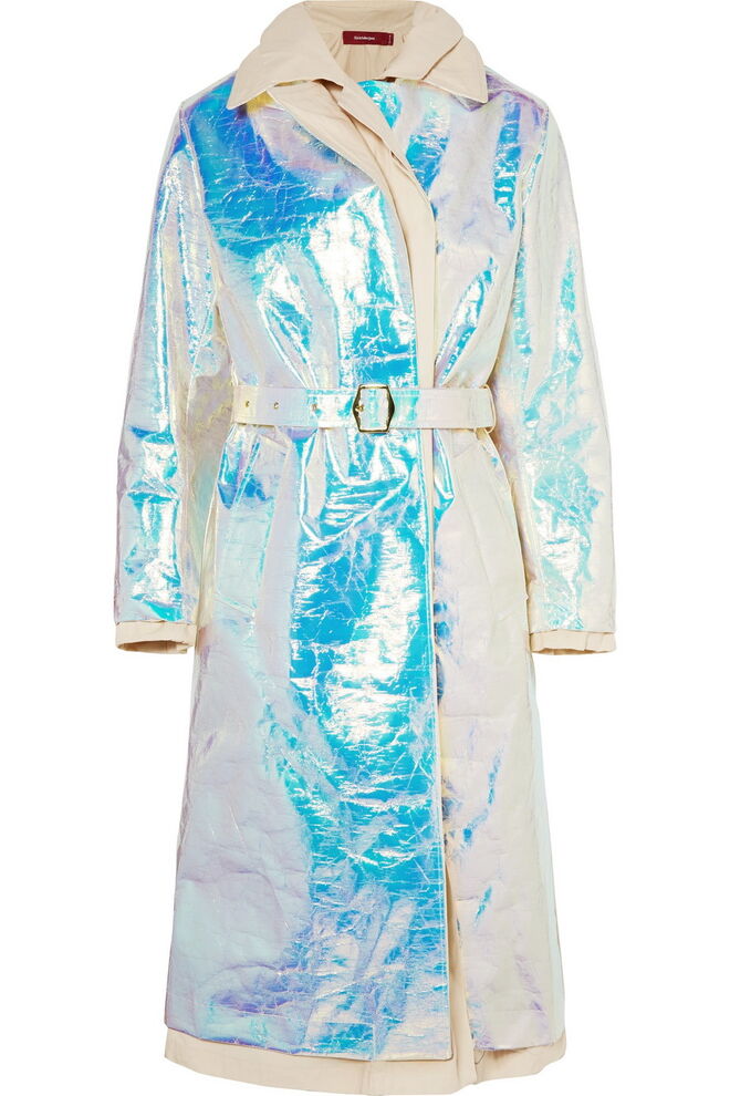 Trench coat, €1533, Sies Marjan, em www.net-a-porter.com