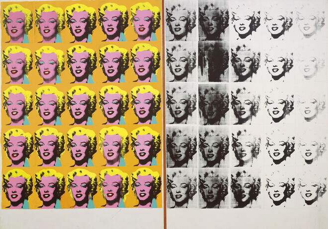 Marilyn Diptych, 1962. Andy Warhol – From A to B and Back Again.
