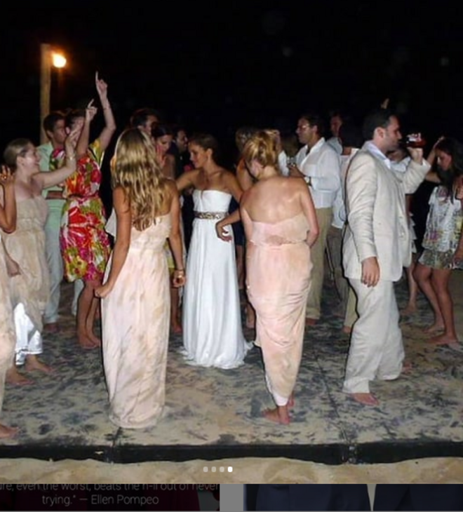 As imagens do primeiro casamento de Meghan Markle