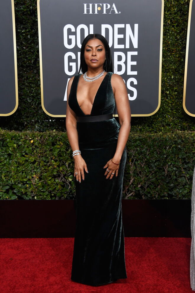 Taraji P. Henson em Vera Wang