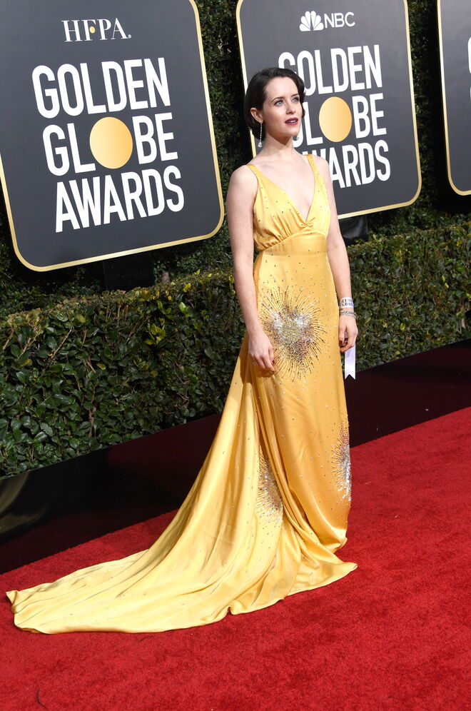 Claire Foy em Miu Miu