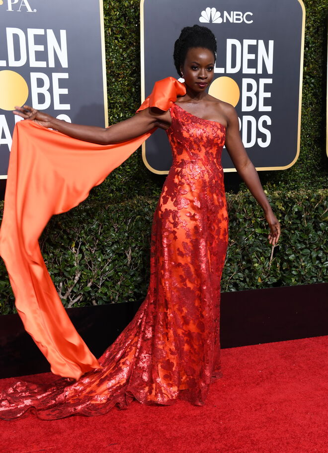 Danai Gurira em Rodarte