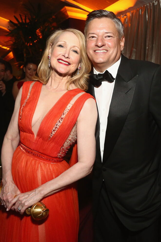 Patricia Clarkson e Ted Sarandos | Netflix After Party