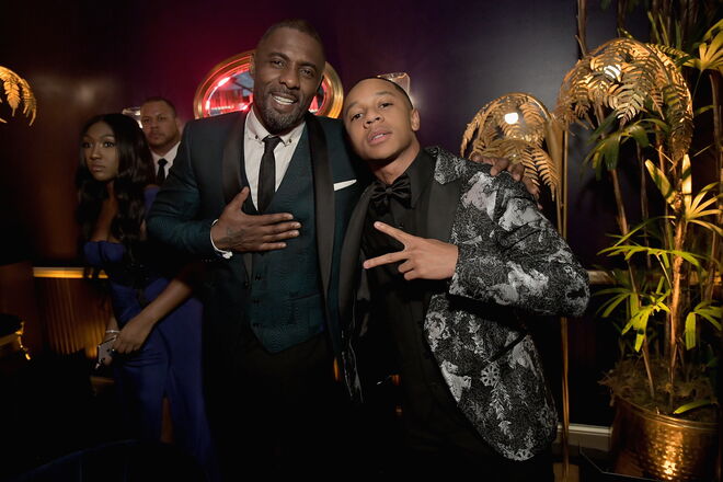 Idris Elba e DeRon Horton | Netflix After Party