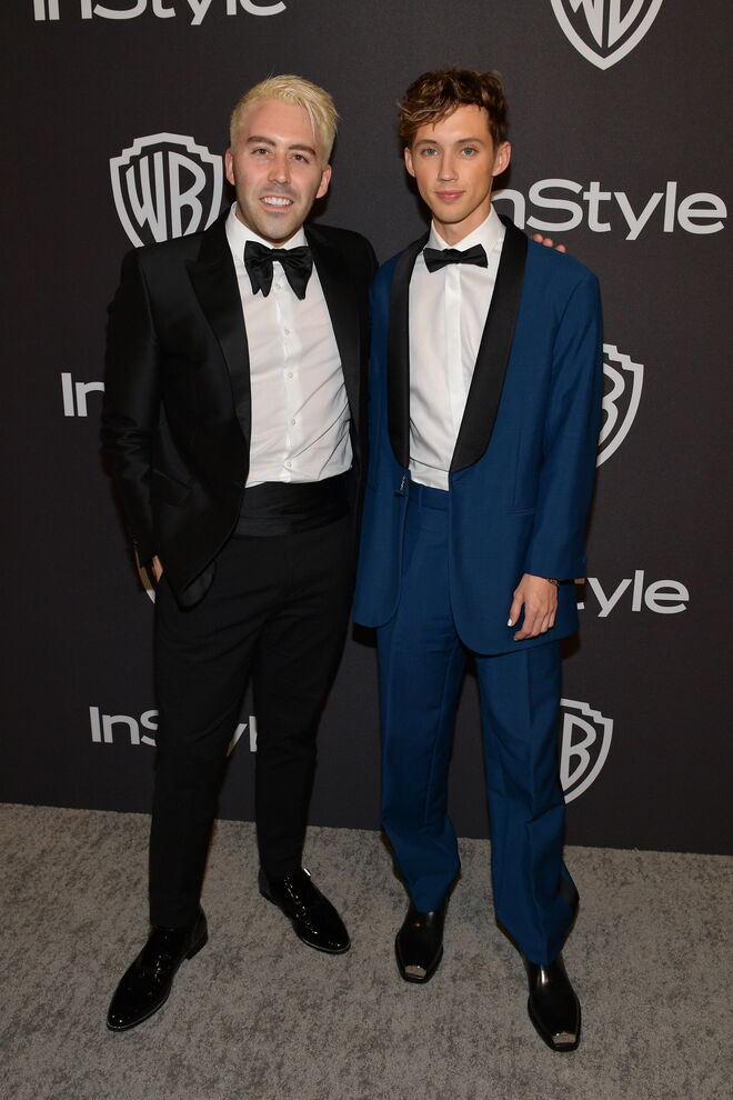 Leland e Troye Sivan | InStyle e Warner Bros After Party