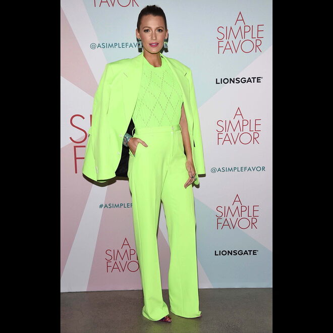 Blake Lively | Tons Néon