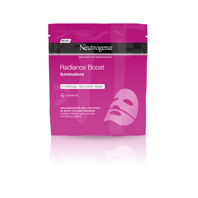 Máscara iluminadora Radiance Boost, €5,99, Neutrogena