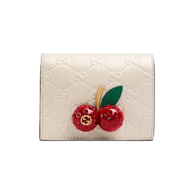 Porta-cartões e moedas, €430, Gucci