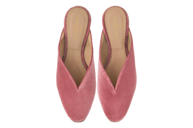 Mules Cherry Pink, agora €279, Josefinas Portugal