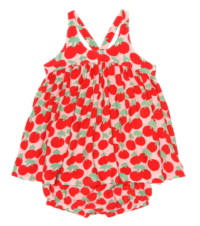 Vestido para bébé, €80, Stella McCartney Kids, em www.mytheresa.com 
