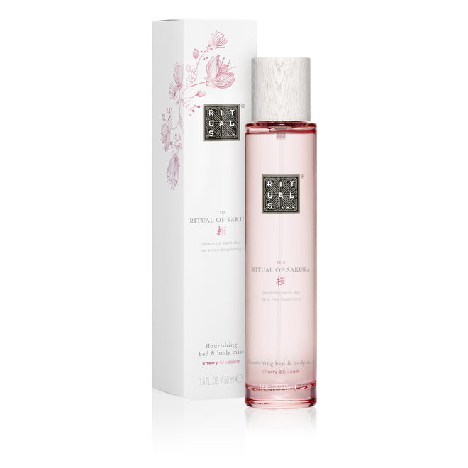 The Ritual of Sakura brisa para o corpo e cama, 50 ml, €16,50, Rituals