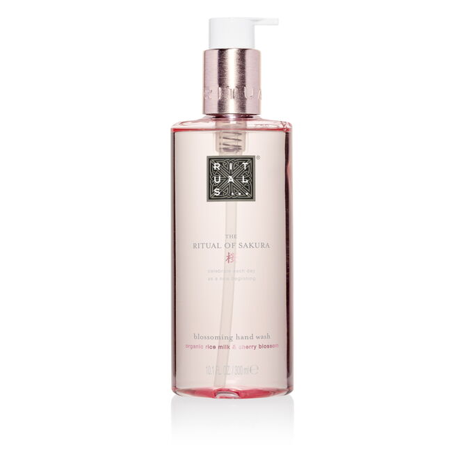 The Ritual of Sakura sabonete líquido para as mãos, 300 ml, €9, Rituals