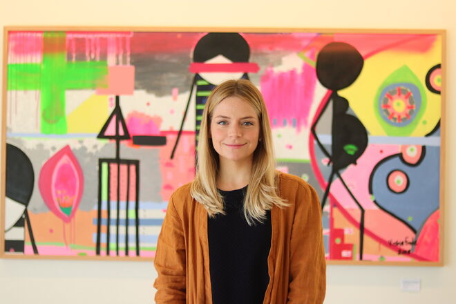 Ver a exposição NAU da artista plástica Vitória Frate