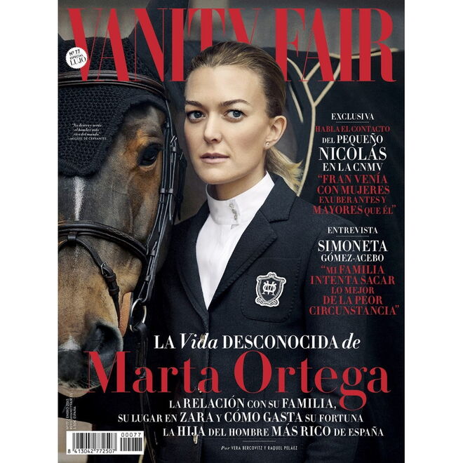 Capa de janeiro de 2015 da revista Vanity Fair España