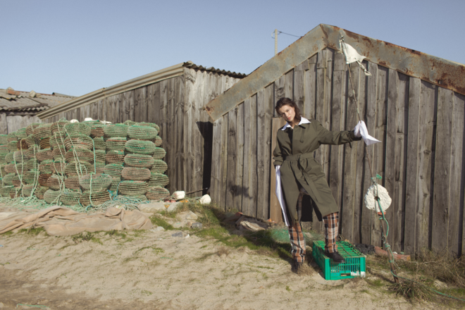 Sobretudo Vintage Yves Saint Laurent | Calças David Catalan | Camisa ARIEV | Botas Camper