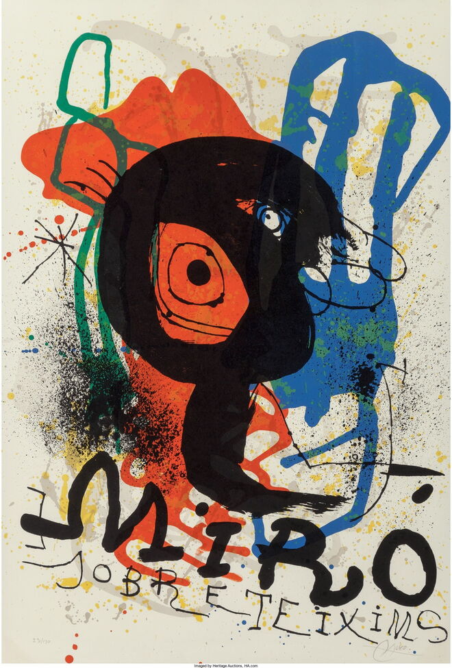 Sobreteixisms, Joan Miró, 1973. Joan Miró e a Morte da Pintura. 