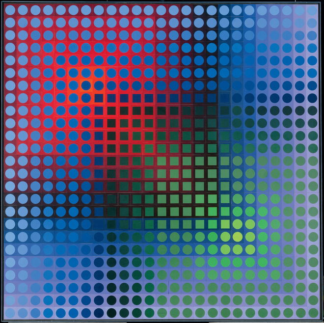 Arny, Vasarely, 1967-1968. Vasarely ‒ Sharing Forms.