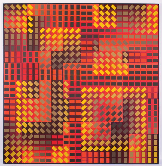 Orion-or, 1970, Vasarely. Vasarely ‒ Sharing Forms.