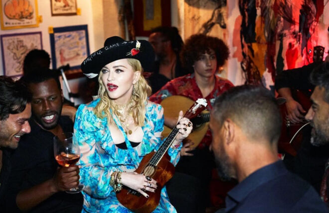 Madonna fotografada com os filhos para a Vogue Itália, em Portugal, 2019