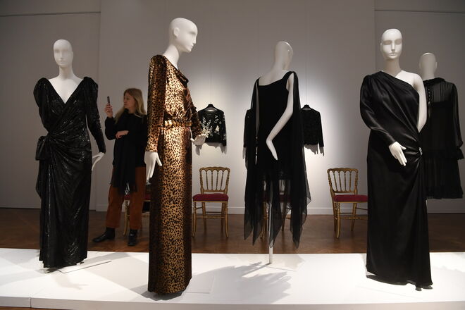 Peças vintage da coleção de Catherine Deneuve.