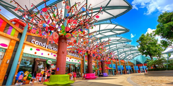 Candylicious é uma loja que pertence ao Centro Comercial VivoCity, em Singapura