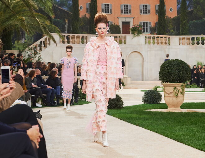 Desfile de alta-costura primavera-verão Chanel 2019
