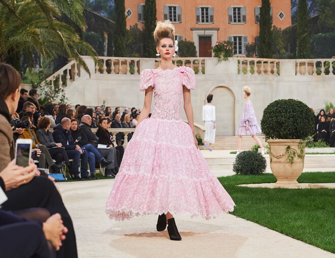 Desfile de alta-costura primavera-verão Chanel 2019