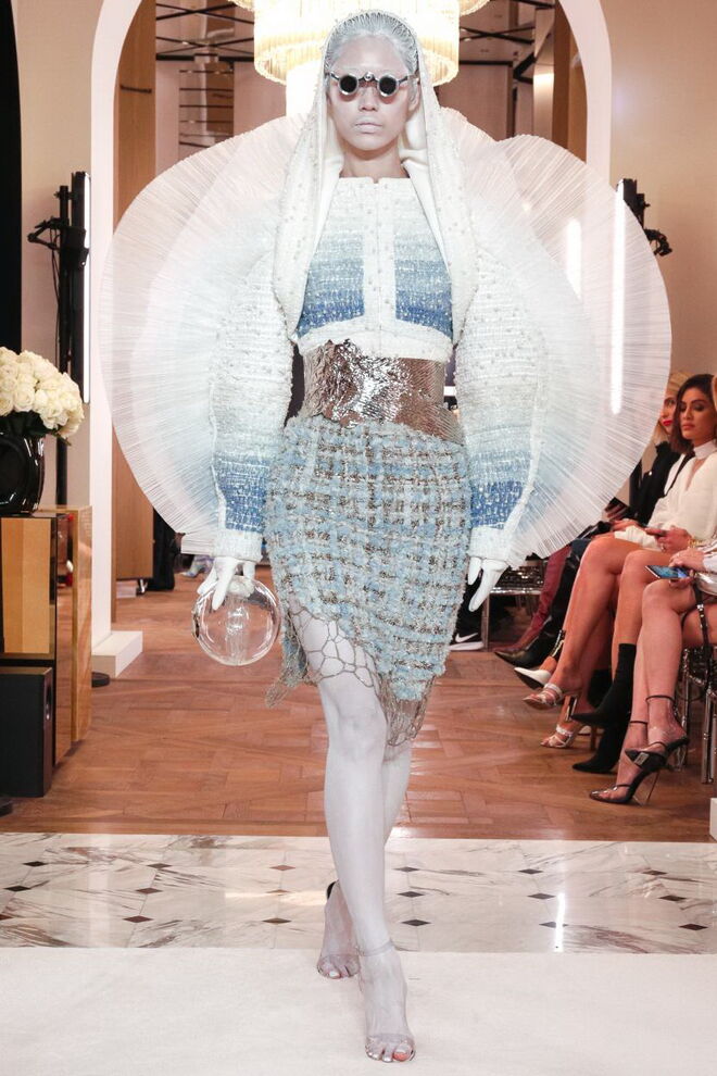 Desfile de alta-costura primavera-verão Balmain 2019
